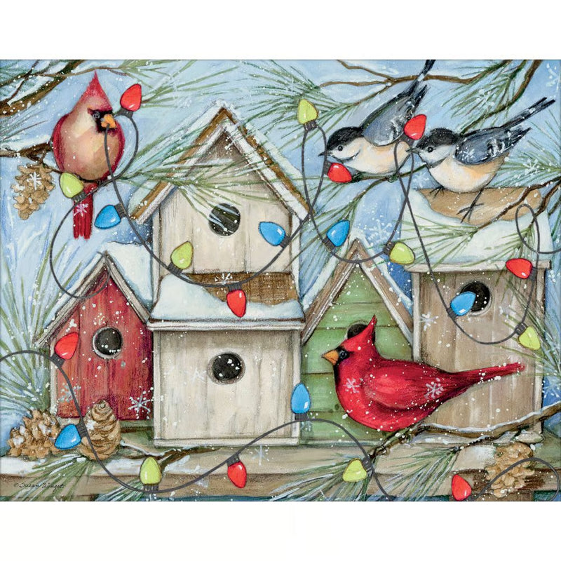 Stringing Holiday Joy Boxed Christmas Cards