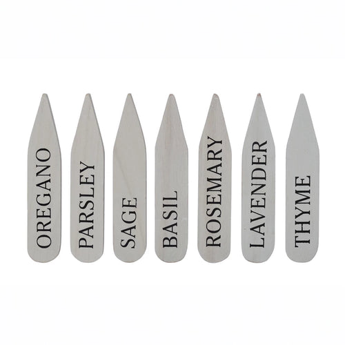 Paulownia Wood Herb Garden Markers