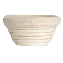 Rattan Banneton Bread Proofing Basket w/ Cotton Lining