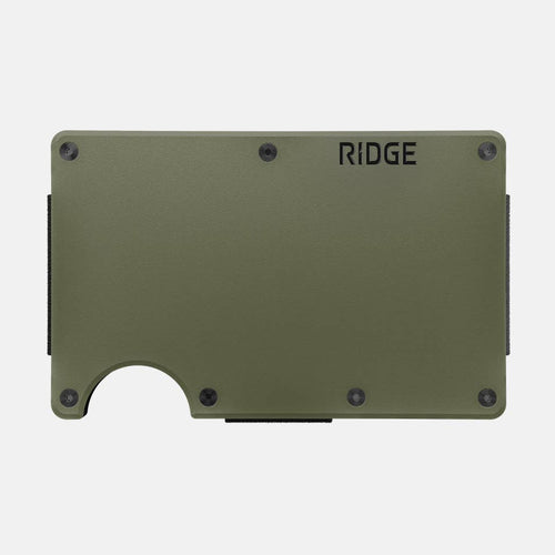 Ridge Wallet 2.0 - Matte Olive