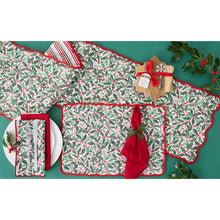Holly Berry Slub Napkin