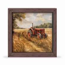 Tractor Framed Linen