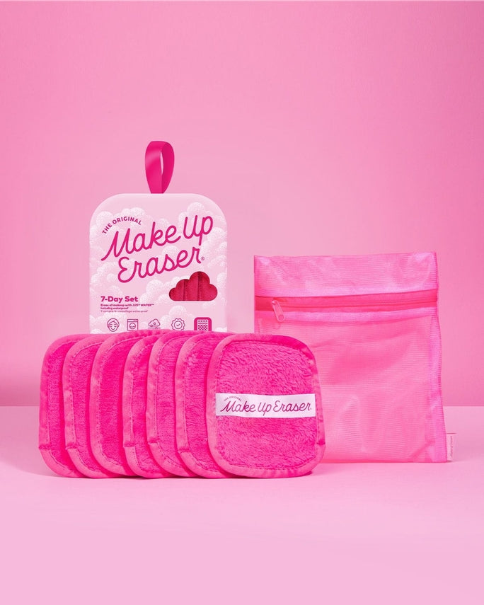 Pink 7-Day Set | Eco-Friendly Makeup Eraser