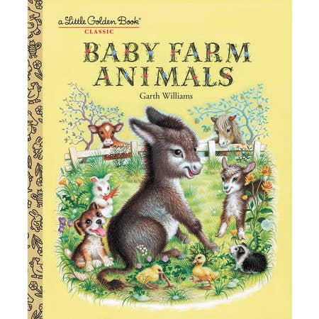 A Little Golden Book: Baby Farm Animals