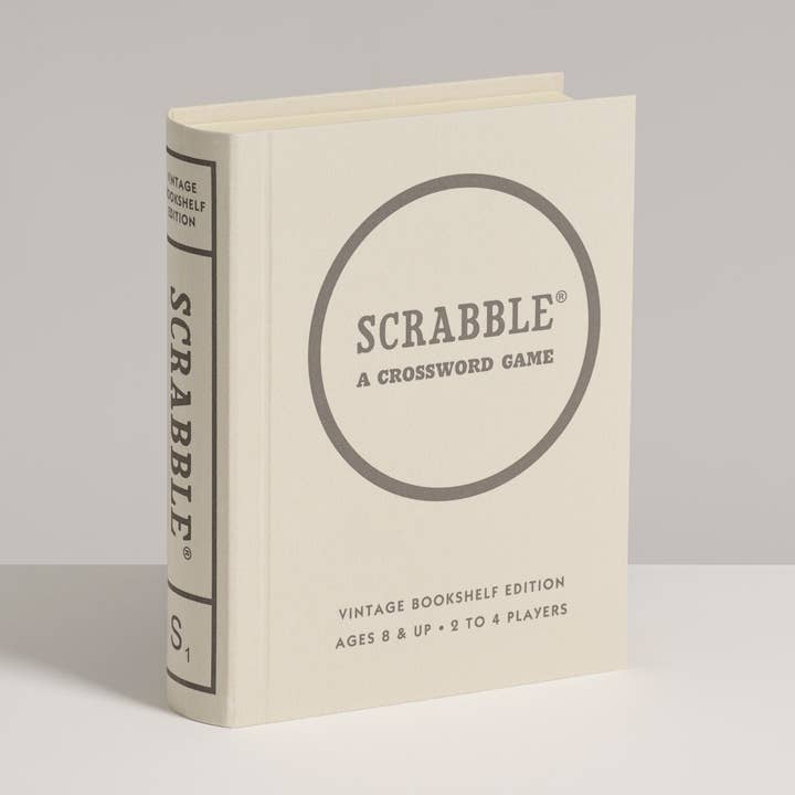 Scrabble Vintage Bookshelf Edition
