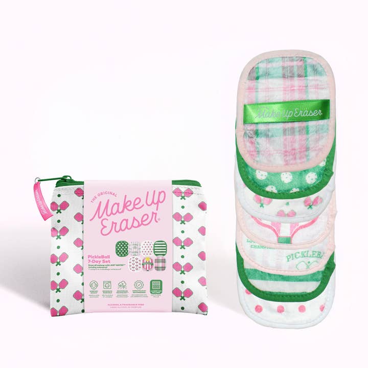 Pickleball 7-Day Set Makeup Eraser