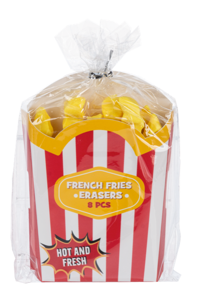 French Fries Erasers