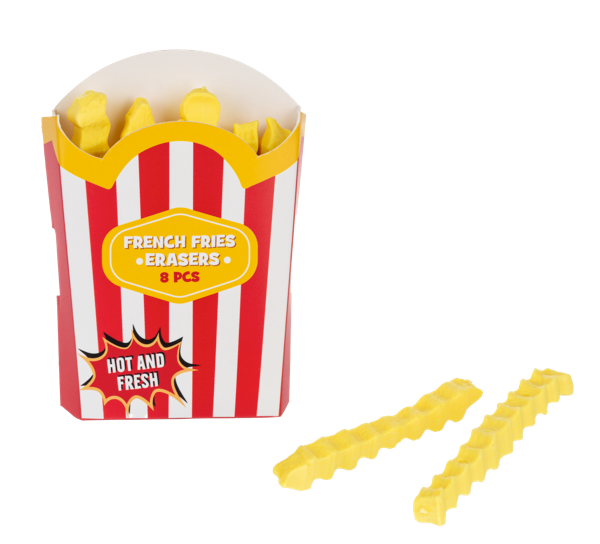 French Fries Erasers
