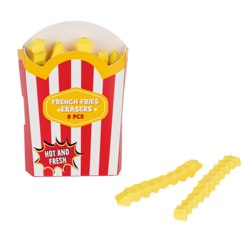 French Fries Erasers