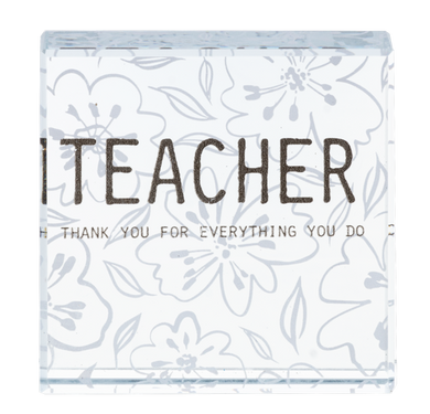 Block Talk - Teacher Thank You For Everything You Do