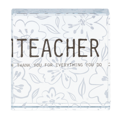 Block Talk - Teacher Thank You For Everything You Do