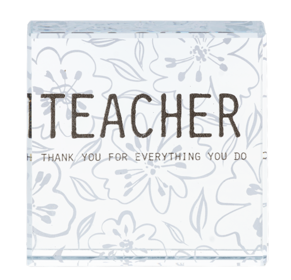 Block Talk - Teacher Thank You For Everything You Do