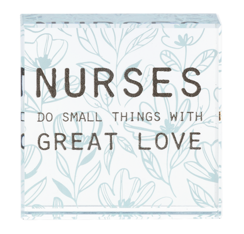 Block Talk - Nurses Do Small Things With Great Love