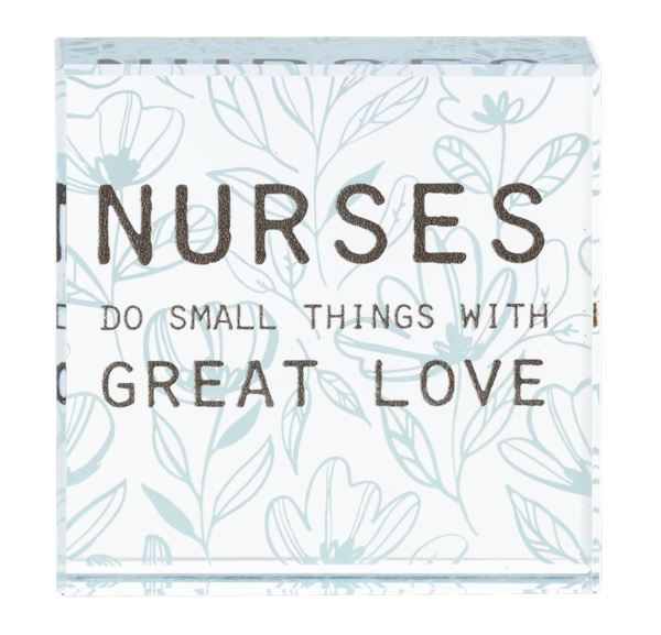 Block Talk - Nurses Do Small Things With Great Love