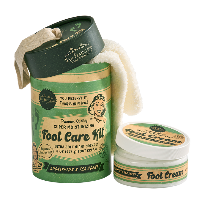 Retro Foot Care Kit Eucalyptus & Tea