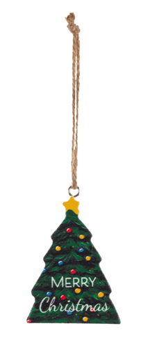 Tree Ornament - Merry Christmas