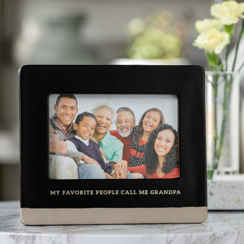 Grandpa Ceramic Frame