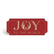 Joy To the World Ornate Tabletop Décor