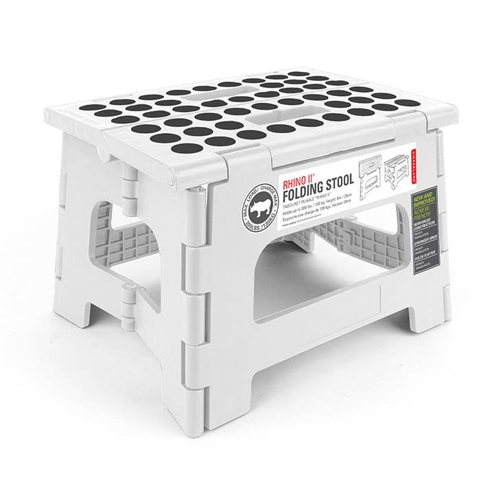 Rhino II Step Stool - White