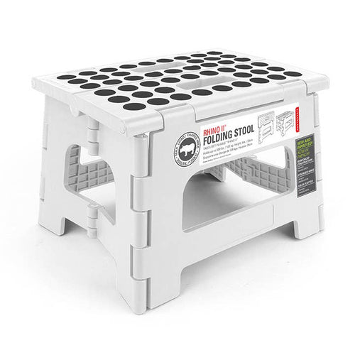 Rhino II Step Stool - White