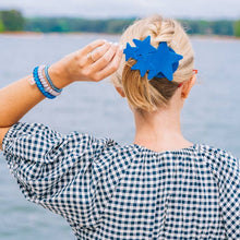 Flat Hair Clip | Blue Shooting Star