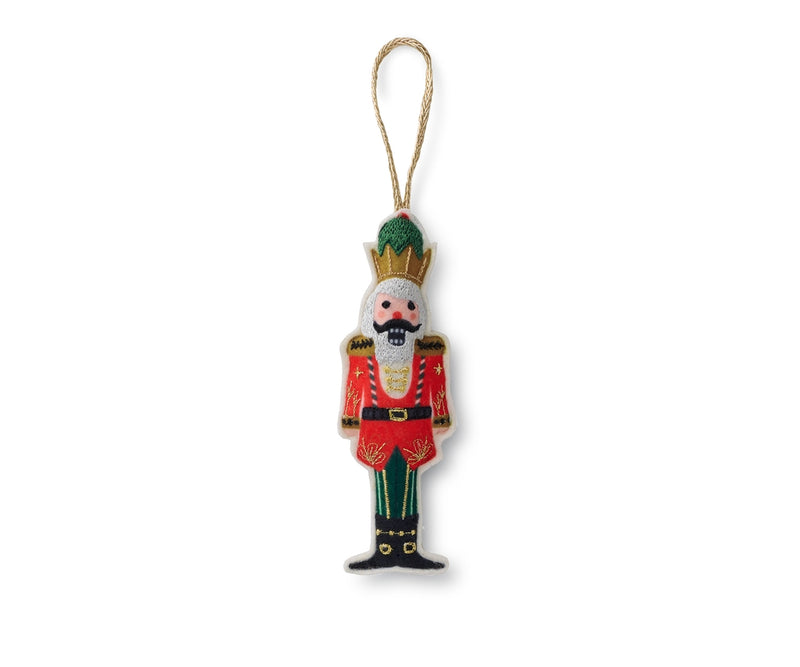 Rifle Paper Co. | Nutcracker Set of 3 Felt Ornaments