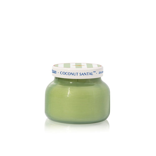 Artisan Caffe Capri 8oz Petite Candle Coconut Santal