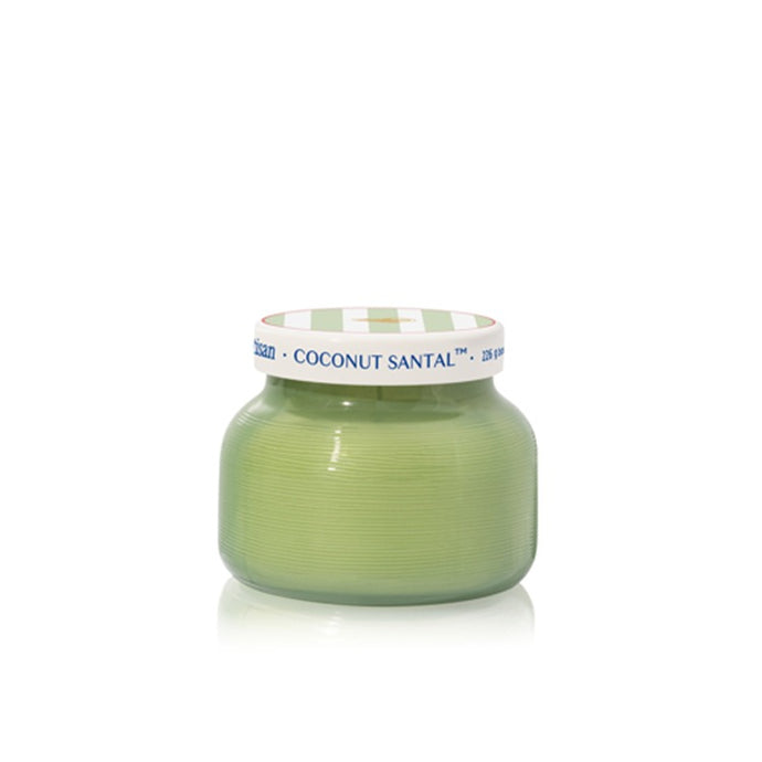 Artisan Caffe Capri 8oz Petite Candle Coconut Santal