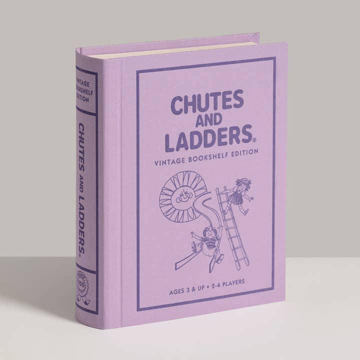 Chutes and Ladders Vintage Bookshelf Edition