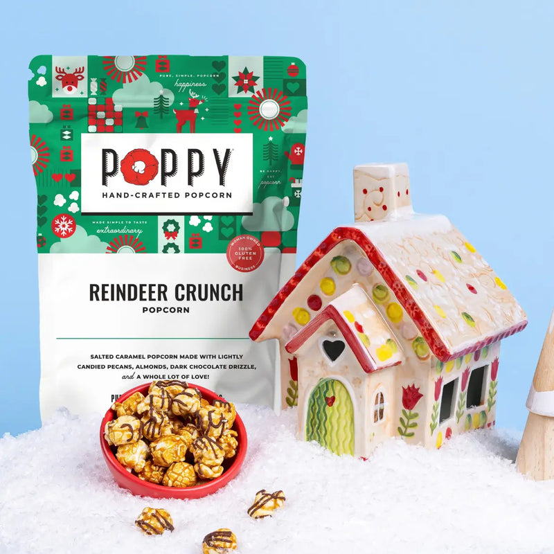 Reindeer Crunch Popcorn