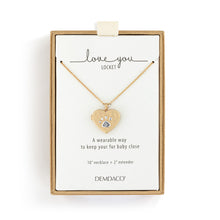 Pawprint Love You Locket - Gold
