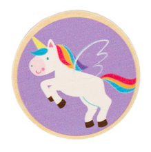 Wooden Unicorn Memory Game