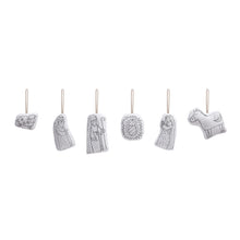 Nativity Plush Color Me Ornaments - Set of 6