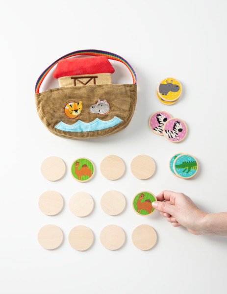 Noah's Ark Memory Game (24-piece set)
