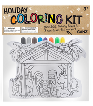 Coloring Kit - Nativity Scene (9 pc. set)