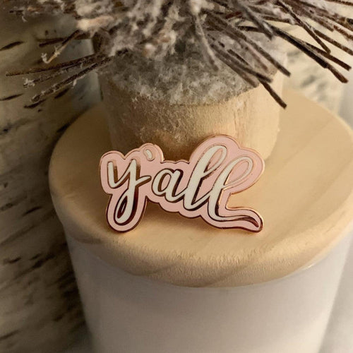 Y'all Enamel Pin
