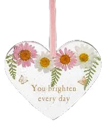 You Brighten Every Day Epoxy Ornament