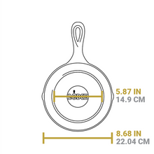 Essential Seasoned Cast Iron Skillet Set