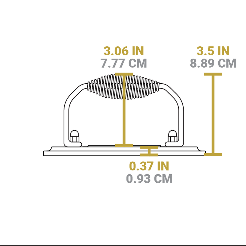6.75 x 4.5 Inch Cast Iron Grill Press