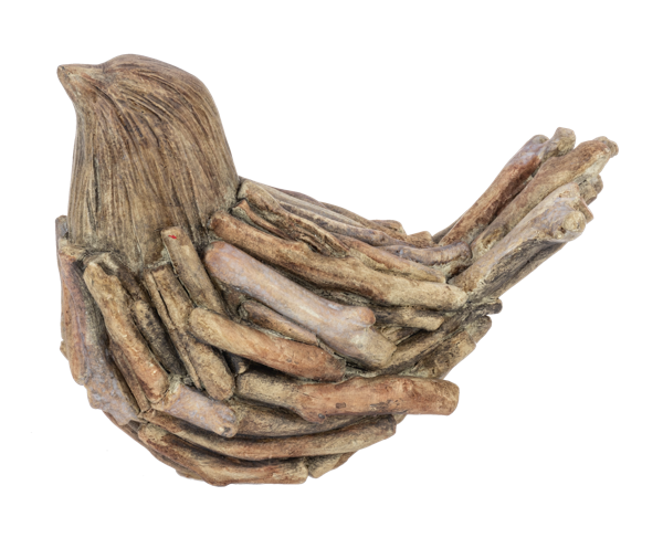 Driftwood Bird Figurine