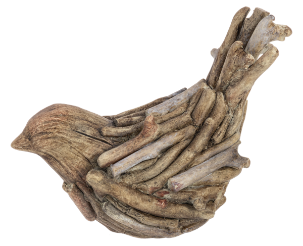 Driftwood Bird Figurine