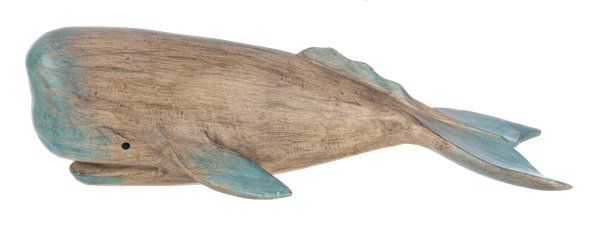 Carved Whale Figurine