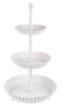 White Three-Tiered Tray