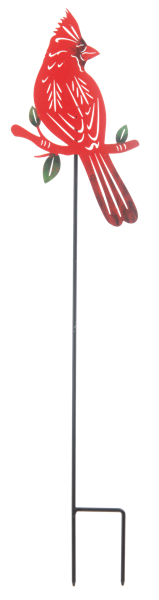 Cardinal Garden Stake