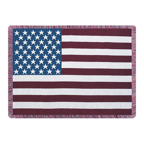 Stars & Stripes Tapestry Throw