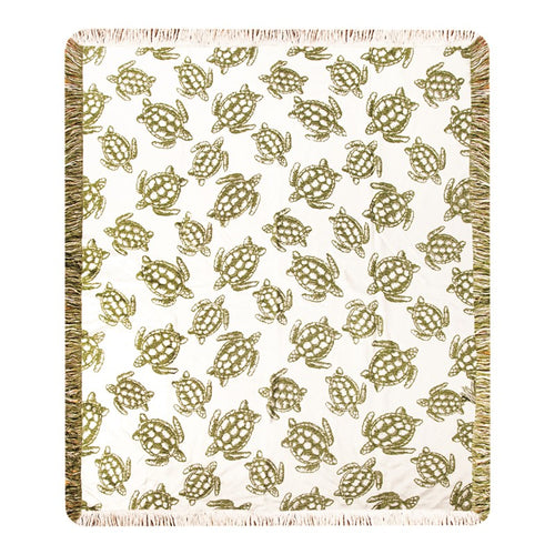 Sea Turtle Rayon Throw