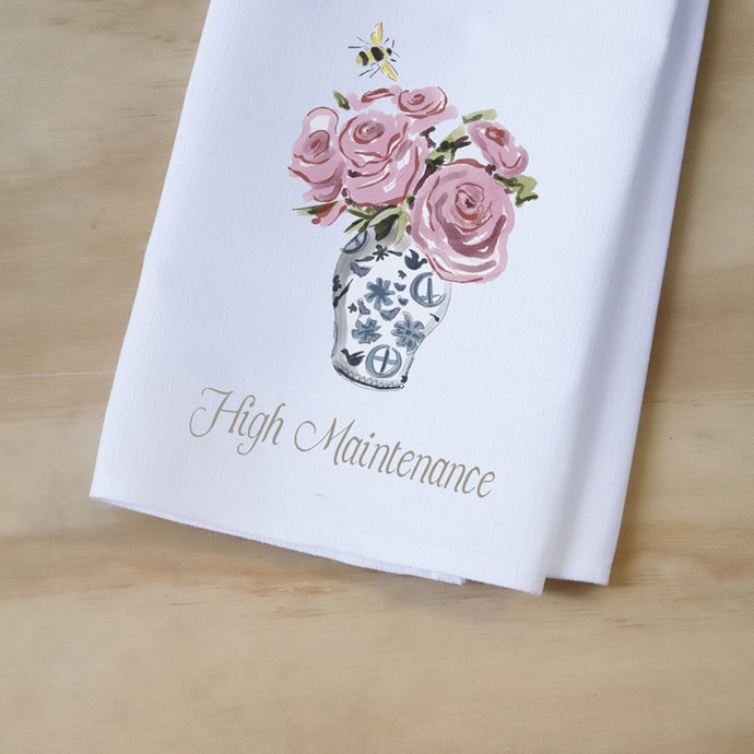 High Maintenance Tea Towel