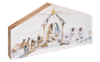 Watercolor Nativity Scene Block