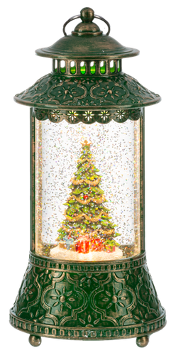 LED Light Up Shimmer Tree in Lantern