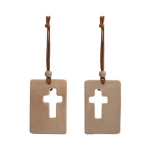 Love Cross One to Keep, One to Share Ornaments Set